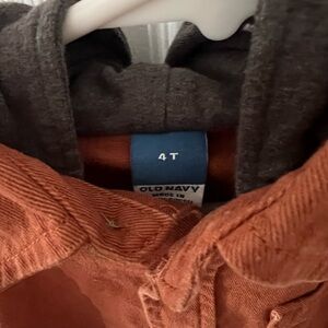 Old Navy Rust Corduroy Jacket